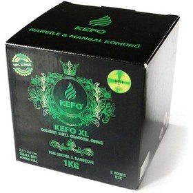 Resim Kefo Xl 1 Kg Nargile Kömürü (Kefo Yetkili Bayi Garantili) 