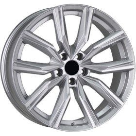Resim Emr -158-03 7.5x17"-5x100 Et35 57.06 Crystal Silver Jant (4 ADET) 