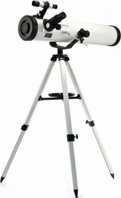 Resim 76 x 700 Profesyonel Aynalı Uzay Teleskopu Beyaz 