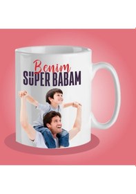 Resim Babalar Günü Resim Baskılı Kupa Bardak-9 