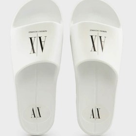 Resim Armani Exchange Logolu Düz Terlik Erkek TERLİK XUP012 XV675 K488 