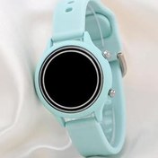 Resim Unisex Tuşlu Led Takvimli Silikon Kadın Kol Saati - Silikon Bileklik Saat ST-304167 