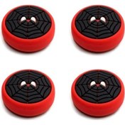Resim Spider-man Desenli Xbox One S/one X/xbox E/xbox 360 Analog Koruyucu Silikon Pad Ağ 