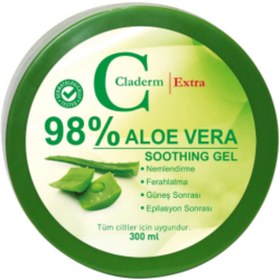 Resim Genel Markalar Claderm Aloe Vera Soothing Gel - Yatıştırıcı Etkili Jel 300ml 
