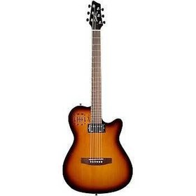 Resim Godin A6 Ultra Cognac Burst Elektro Akustik Gitar 