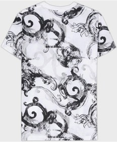 Resim Versace Jeans Couture Erkek T Shirt 76gah6s0 Js287 003 Beyaz 