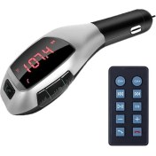 Resim Hello HL-19679 X5 Handsfree Usb/sd/bluetooth 12-24 Volt Fm Transmıtter (5047) 