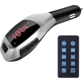 Resim Hello HL-19679 X5 Handsfree Usb/sd/bluetooth 12-24 Volt Fm Transmıtter (5047) 