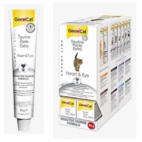 Resim Gimcat Taurine Paste Exstra Kalp ve Göz Sağlığı Destekleyici Taurinli Kedi Macunu 50 Gr 