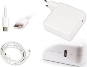 Resim Apple Macbook Pro 13" 2017 A1708 Type-C Usb-C Adaptör Şarj Cihazı 