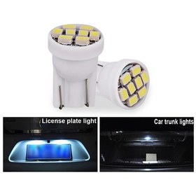 Resim 4 Adet Beyaz Renk - Mini Dipsiz Led Ampul T10 - Her Araca Uyar 