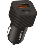 Resim Sunix Araç Çakmak Şarj Aleti Qualcomm3.0 20w Hızlı Şarj Type C ve 