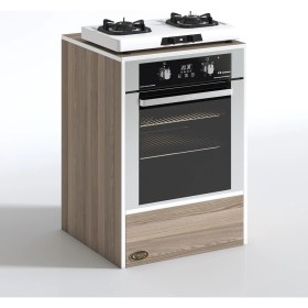 Resim Kenzlife ankastre modülü kabini neon crd fırın ocak dolabı sabit tabla 