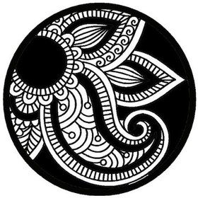 Resim Çiçek Deseni Oto-motor-laptop-duvar-dekor Tip 4 30 X 30 Cm 