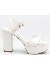 Resim Gedikpaşalı Ays 23K 7232 Beyaz Bayan Ayakkabı Abiye 35 