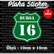 Resim 16 Bursa İl Şehir Plaka Sticker Futbol Spor Kulüb 