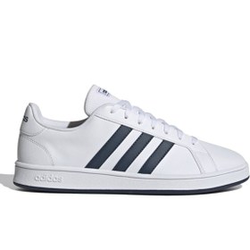 Resim adidas Grand Court Base Beyaz Erkek Sneaker Ayakkabı 