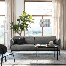 Resim IKEA Gri Modern Kanepe - 3'lü Kanepe 
