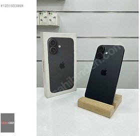 Resim Apple iPhone 16 İkinci El YD | 128 GB | Siyah 