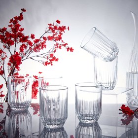 Resim Paşabahçe Echo Damla 6'lı Su Bardağı - 250 ml 