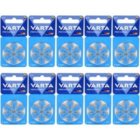 Resim Varta 675 Numara İşitme Cihaz Pili 6 x 10 Adet 