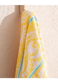 Resim Madame Coco Herbert %100 Pamuk Plaj Havlusu - Turkuaz - 70x150 Cm Hvlu0000000226 Sarı 