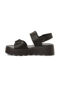 Resim Polaris 325583.z 5fx Kahverengi Kadın Dolgu Topuk Sandalet 000000000101985623 Kahverengi 