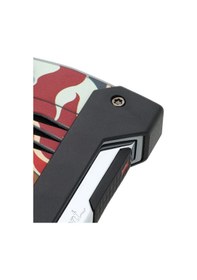 Resim S.t. Dupont Defi Extreme Camo Kırmızı Çakmak 021451 