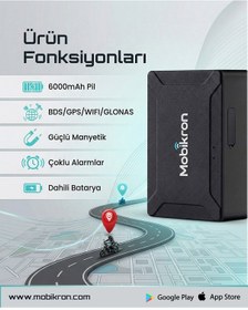 Resim Mk-500-1 Motosiklet Gps Takip Cihazı 2026 - Mıknatıslı Kablosuz Akü Bitirmez 24 Ay Hat Dahil Şarjlı 