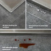 Resim 1 Adet Şeffaf Kalıp Dayanıklı Su Geçirmez Mühürleme Bandı - Banyo Ve Mutfak Yapıştırıcıları İçin Boyutuna Uygulanır, Lavabolar, Banyolar Ve Ocaklar İçin Uygun - Yüzeyler Ve Sıkı Dikişler İçin Artıklar Olmadan Koruma, Kalıp Önler | Şeffaf Yapıştırıcı | Dayanıklı Mühürleme Bandı 