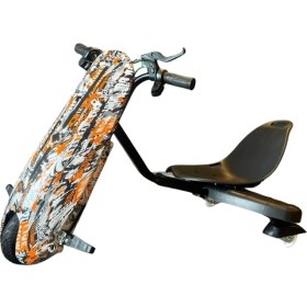 Resim Citymate Drift Car Bluetooth Hoparlörlü Graffiti Desenli Drift Scooter 