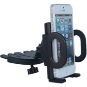 Resim Dancemonkey Cbtx Araba Cd Yuvası Evrensel Montaj Tutucu Standı İphone Xs / Galaxy S9 Uyumlu 360 Derece Döner Siyah 