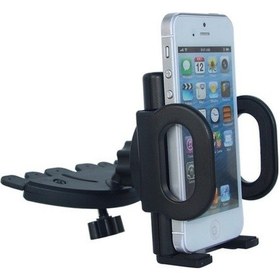 Resim Dancemonkey Cbtx Araba Cd Yuvası Evrensel Montaj Tutucu Standı İphone Xs / Galaxy S9 Uyumlu 360 Derece Döner Siyah 