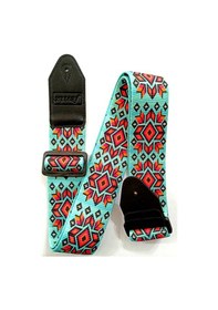 Resim Lmga-klm Gitar Askısı Çift Kat Pamuk-poly Dayanıklı Kumaş Feniks 