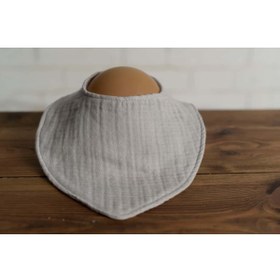 Resim Olivo Mini Yenidoğan Bebek Fular/Önlük 4 kat müslin 