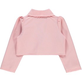 Resim Civil Girls Broşlu 10-13 Yaş Bolero - Pudra - Pudra / 13-14 Yaş 