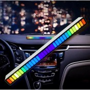 Resim Rgb Çubuk Sese Duyarlı Ekolayzer Şarjlı-taşınabilir Sese Duyarlı Ekolayzer RGB 