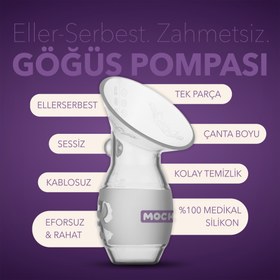 Resim MOCHi Göğüs Pompası (120 mL / 4 Oz) 