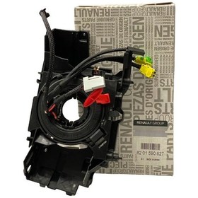 Resim Direksiyon Airbag Sargısı İkaz Kol Bağlantı Parçası Renault Clio 3 Kangoo 3 8201590627 Mais 