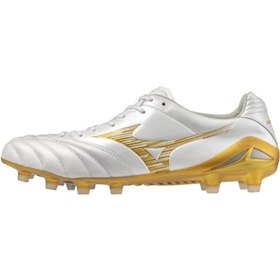 Resim Mizuno Monarcida Neo 3 Elite Erkek Krampon Beyaz / Altın 