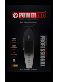 Resim Powertec TR-2727 Sakal Tıraş Makinesi Siyah 