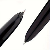Resim Jinhao 911 Paslanmaz Çelik Klasik Gövde Finansal Uç 0.38mm Aşırı İnce Dolma Kalem Kırtasiye Ofis Okul Malzemeleri 