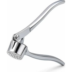Resim Braventa Collection Vios Store Metal Sarımsak Ezici, Paslanmaz Çelik Ergonomik Saplı Dayanıklı Pratik Sarımsak Presi 