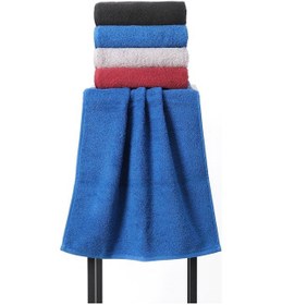 Resim %100 Pamuk Bordo-parlement-gri-siyah Koyu Renkli 200 Gr 4'lü Kuaför, El, Yüz Ve Baş Havlusu Renkli 