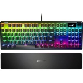 Resim Steelseries Apex 7 USB Kablolu Rgb Red Switch Mekanik Türkçe Q Klavye 
