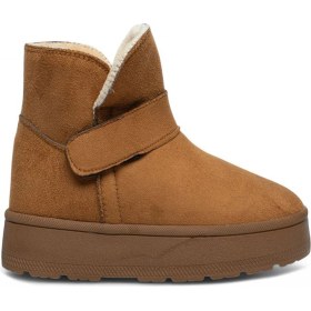 Resim Celira Gls Taba İçi Kürklü Nubuk Kadın Bot & Bootie Taba 