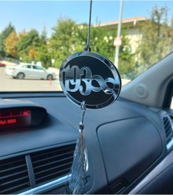 Resim HeiN Atatürk İmzası 1938 Çift Taraflı Ayna Pleksi Araba Dikiz Aynası Süsü 