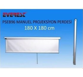 Resim Everest PSEB96 180*180 Tripod Projeksiyon Perdesi 