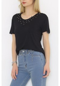 Resim Zhlbutik Önü İncili Bluz 