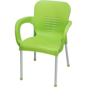 Resim Onurçeşitpazari Comfort Aliminyum Ayaklı Yeşil 2 Adet Sandalye Yeşil 